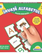 Smile Games Puzzle Sa invatam alfabetul 60 piese