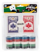 Smile Games Set Poker 100 jetoane si 2 pachete de carti