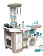 SMOBY Set bucatarie cu accesorii Cleaning Mini Tefal 36 accesorii