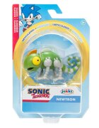 Sonic the Hedgehog Figurina articulata Newtron 6 cm