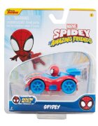 Sonic the Hedgehog Masinuta din metal si figurina Spidey and His Amazing Friends Spidey