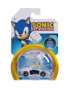 Sonic the Hedgehog Masinuta din metal Sonic Nintendo S7 Silver 1:64
