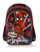 Spiderman Ghiozdan cu 2 compartimente Marvel Negru-Rosu