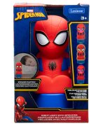 Spiderman Lampa de veghe cu lumini LED si difuzor Lexibook