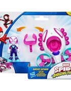 Spidey and His Amazing Friends Figurina cu vehicul Ghost Spider Copter G2459
