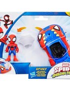 Spidey and His Amazing Friends Figurina cu vehicul Spidey Web Crawler G2461