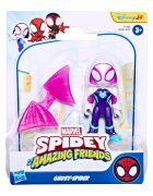 Spidey and His Amazing Friends Figurina si accesoriu Ghost Spider 8 cm G1460