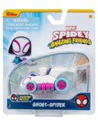Spidey and His Amazing Friends Masinuta din metal si figurina Ghost Spider