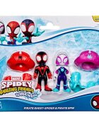 Spidey and His Amazing Friends Set 2 vehicule Waterwebs Pirate Ghost-Spider si Miles Spin G1462
