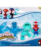 Spidey and His Amazing Friends Set 2 vehicule Waterwebs Spidey si Hydro-Man G1463