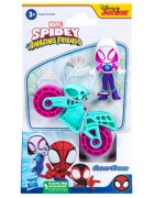 Spidey and His Amazing Friends Set figurina cu motocicleta Ghost Spider F7262