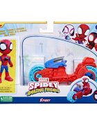 Spidey and His Amazing Friends Set figurina cu motocicleta Spidey F7459