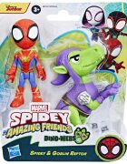 Spidey and His Amazing Friends Set figurine Spidey si Goblin Raptor G0120