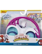 Spidey and His Amazing Friends Vechiul de acrobatii cu figurina Ghost Spider