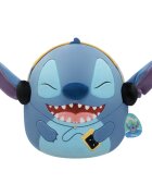 SquishMallows Jucarie de plus Disney Stitch cu casti 17 cm