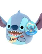 SquishMallows Jucarie de plus Disney Stitch cu chitara 20 cm