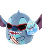 SquishMallows Jucarie de plus Disney Stitch cu placa de surf 20 cm