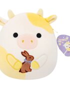 SquishMallows Jucarie de plus Vacuta Bodie cu iepuras 19 cm