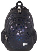 St Majewski Ghiozdan cu 4 compartimente St.Right Black Cats 42 cm Negru