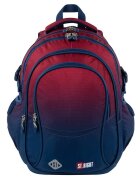 St Majewski Ghiozdan cu 4 compartimente St.Right Burgund Gradient 42 x 32 x 21 cm