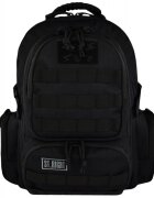 St Majewski Ghiozdan St Right Military Negru 46 cm