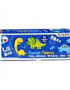 Starpak Acuarele de pictat Dino 12 culori 20 ml