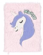 Starpak Caiet A5 cu coperta de plus Unicorn