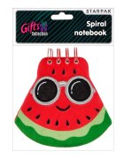 Starpak Caiet cu spirala Watermelon 14.5 x 13 cm