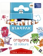 Starpak Creioane cerate 12 culori
