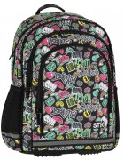 Starpak Ghiozdan pentru scoala cu un compartiment si buzunare frontale Cool School