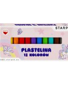 Starpak Plastilina Unicorn 12 culori