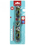 Starpak Rigla de cauciuc cu radiera in forma de ceas 20 cm Boy