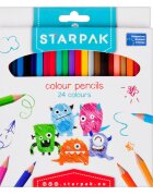 Starpak Set 24 creioane colorate
