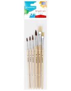 Starpak Set 6 pensule din par natural