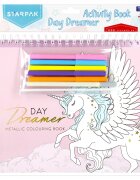 Starpak Set carte de colorat cu carioci Unicorn