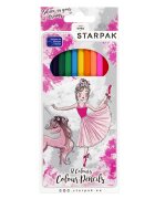 Starpak Set creioane colorate Balerina 12 culori