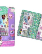 Starpak Set de activitati Carte de colorat cu autocolante si creioane colorate Gabbys Dollhouse