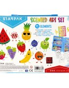 Starpak Set de colorat cu markere si creioane parfumate 91 buc