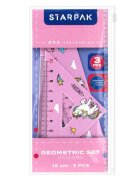 Starpak Set geometric Unicorn 15 cm 5 buc