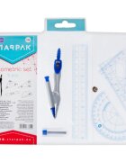 Starpak Set geometrie cu instrumente si compas