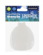 Starpak Set sabloane pentru pictura pe fata Halloween 10 buc