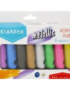 Starpak Vopsea acrilica pastel metalic