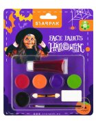 Starpak Vopsea de fata pentru Halloween 6 culori