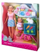 Steffi Love Set papusa Steffi Evi si animalute Happy Animal Iepurasi