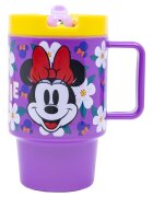 Stor Cana cu pai Disney Minnie Mouse 530 ml