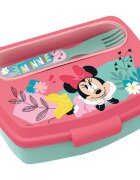 Stor Caserola de pranz cu tacamuri Minnie Mouse