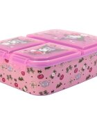 Stor Caserola pentru pranz cu 3 compartimente Kuromi