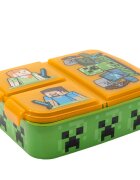 Stor Caserola pentru pranz cu 3 compartimente Minecraft
