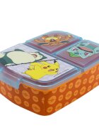 Stor Caserola pentru pranz cu 3 compartimente Pokemon