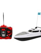 Suncon Barca cu telecomanda 27 Mhz Alb 32 cm
